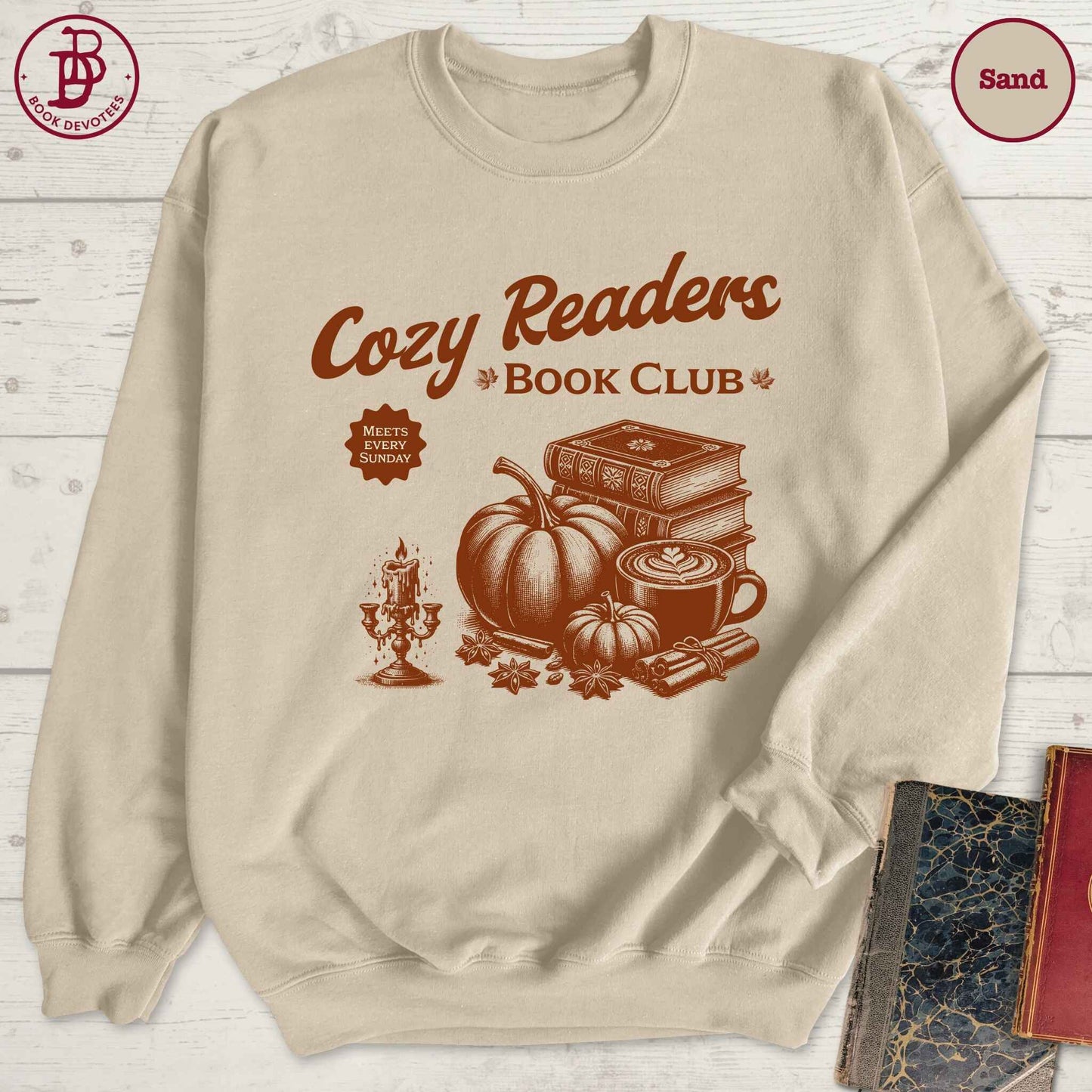 Cozy Readers Book Club Sweatshirt