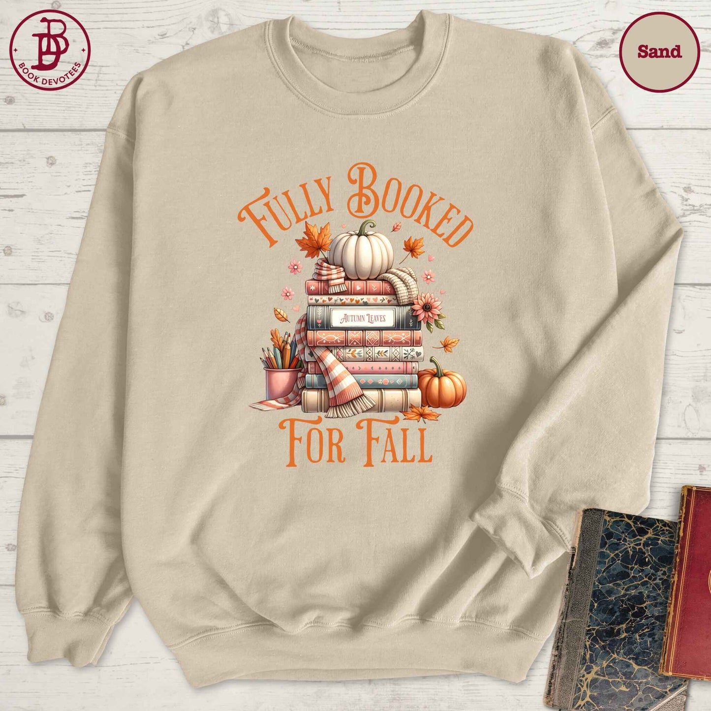 Fully Booked Fall Sweatshirt