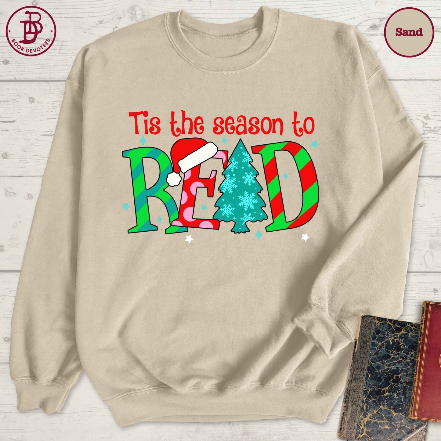 Tis the Season to Read Sweatshirt