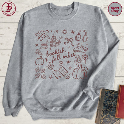Bookish Fall Vibes Sweatshirt