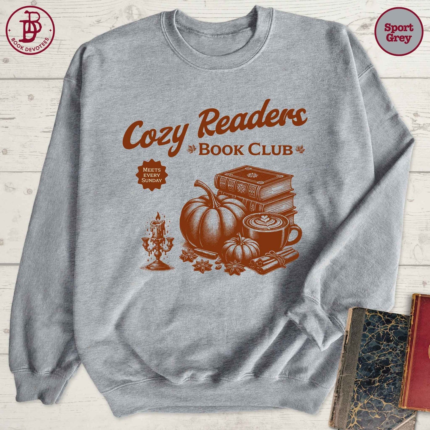 Cozy Readers Book Club Sweatshirt