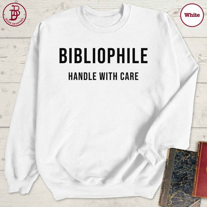 Bibliophile Handle With Care Sweatshirt