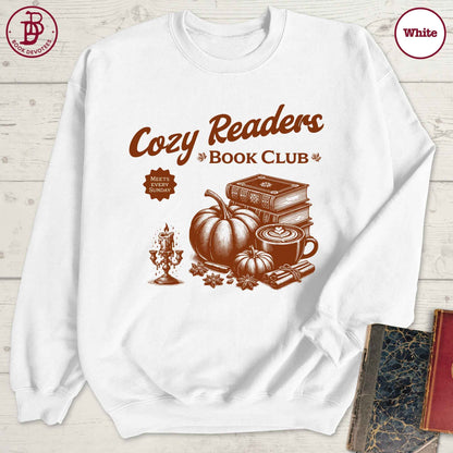 Cozy Readers Book Club Sweatshirt